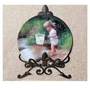 Pemberton & Oakes “Crystal’s Creek” by Donald Zolan 22K Gold Collectors Plate